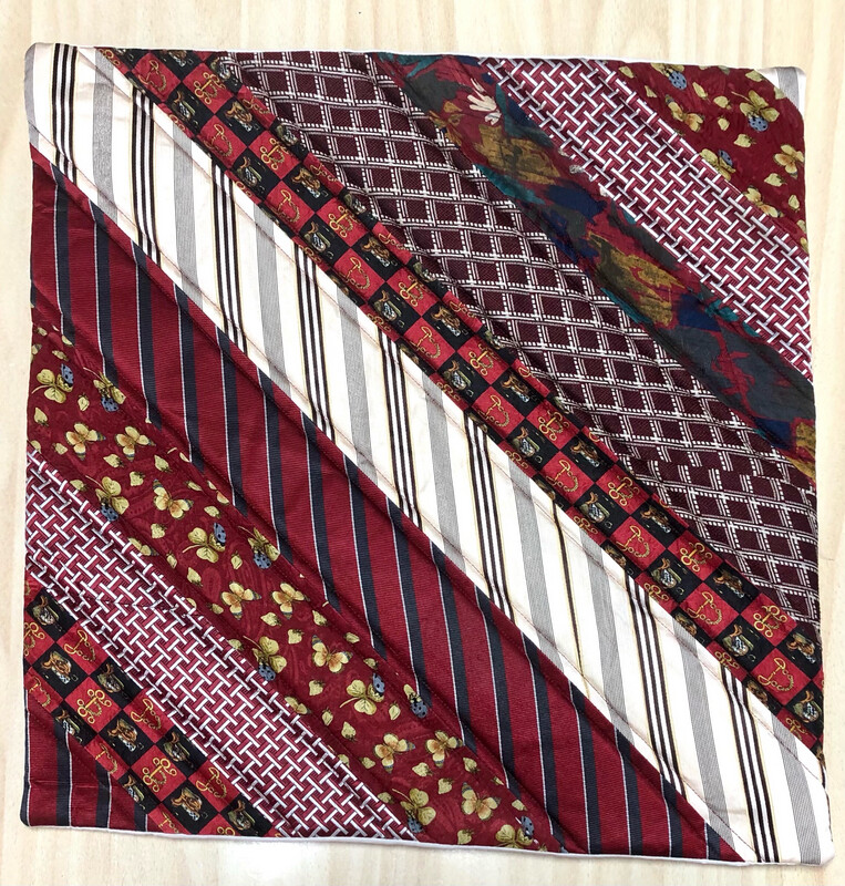 Ties Cushion Cover / 45*45 cm / ‎كيس خددية من الكرافتات