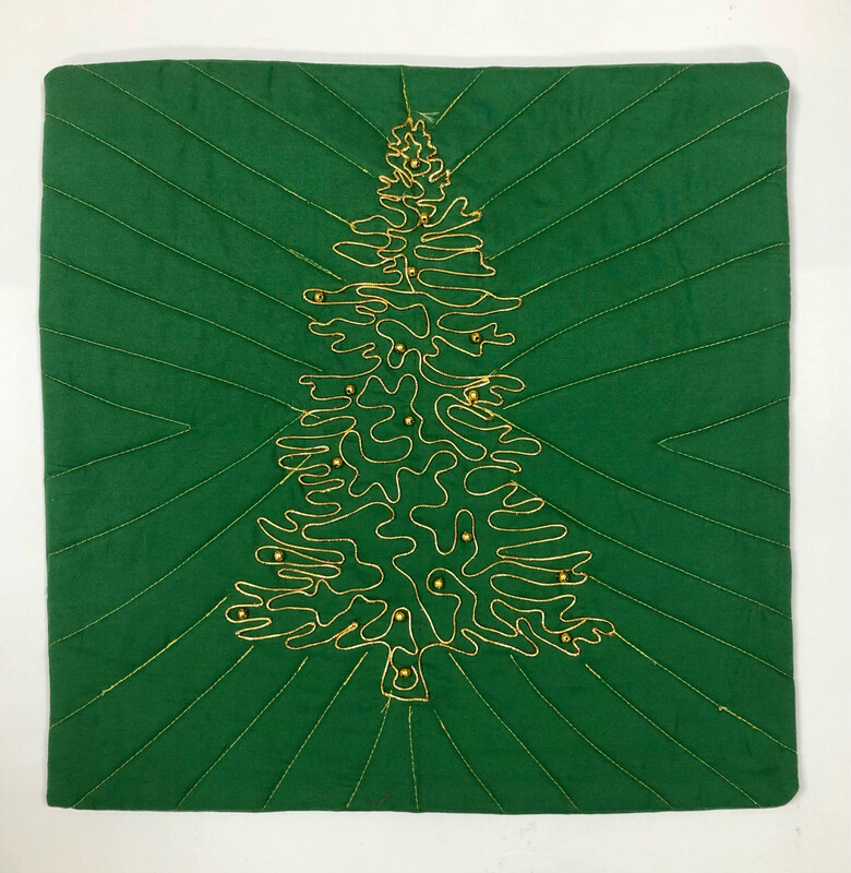  Cushion Cover With Sirma Thread / 45*45 cm /  كيس خددية بخيط السيرما