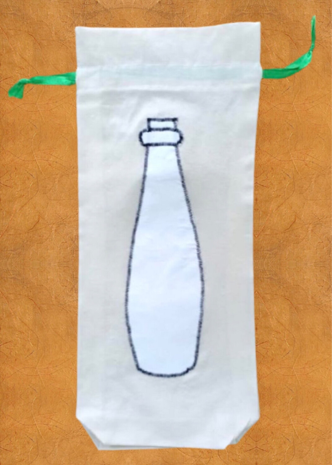 Applique Bottle Case / 15*35 cm / كيس زجاجة ابليك