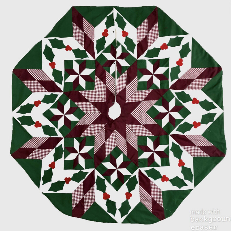 Patchwork Tree Skirt / 120 cm / قاعدة شجرة باتشورك