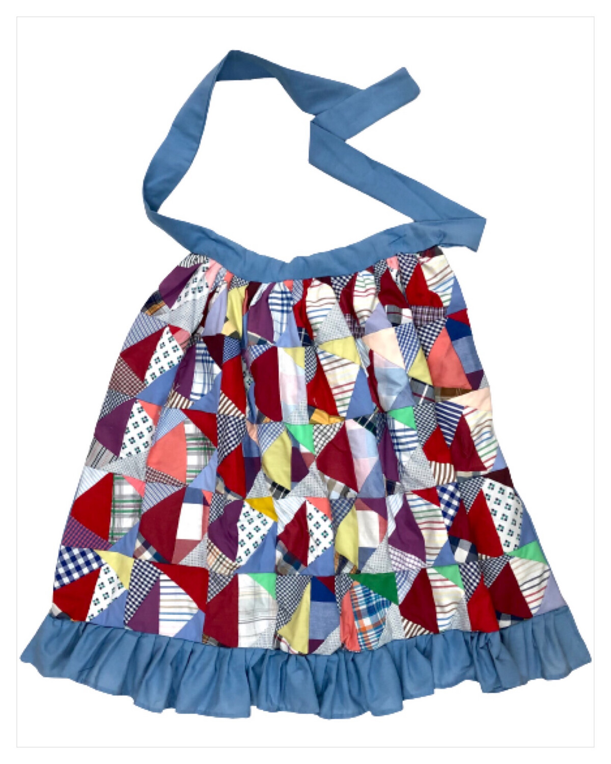 Patchwork Half Apron / 65 cm / مريلة باتشورك
