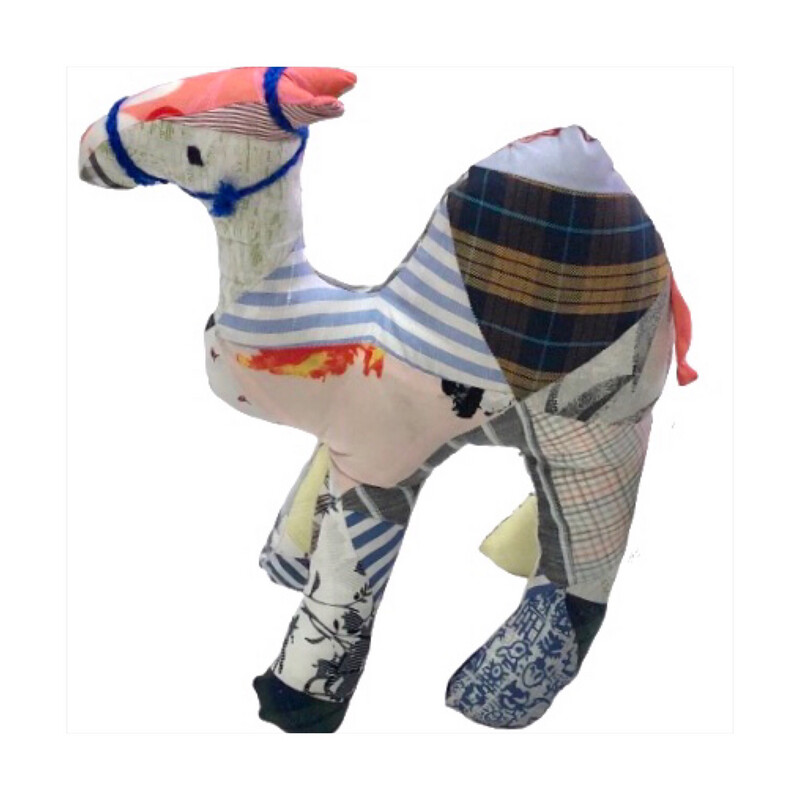 Patchwork Camel Toy / 23*33 cm /  لعبة جمل باتشورك