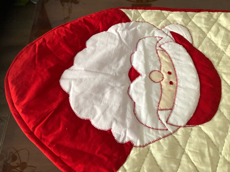 Applique Table Runner / 60*150 cm / مفرش سفرة أبليك 