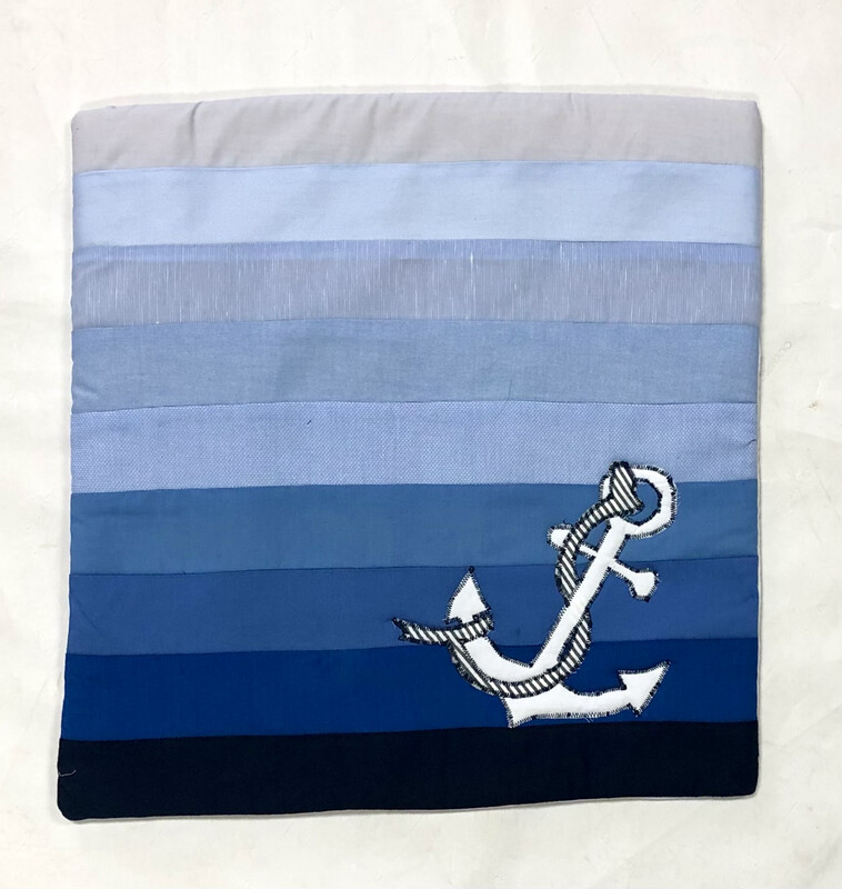 Applique Cushion Cover / 45*45 cm / كيس خددية أبليك  