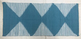 Diamonds &amp; Triangles Woven Rug / 80*160 cm / سجادة نسيج معينات و مثلثات