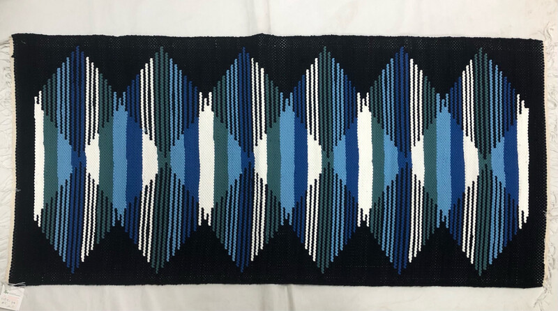 Woven Rug ( Diamonds ) / 80*160 cm / سجادة نسيج ( معينات )