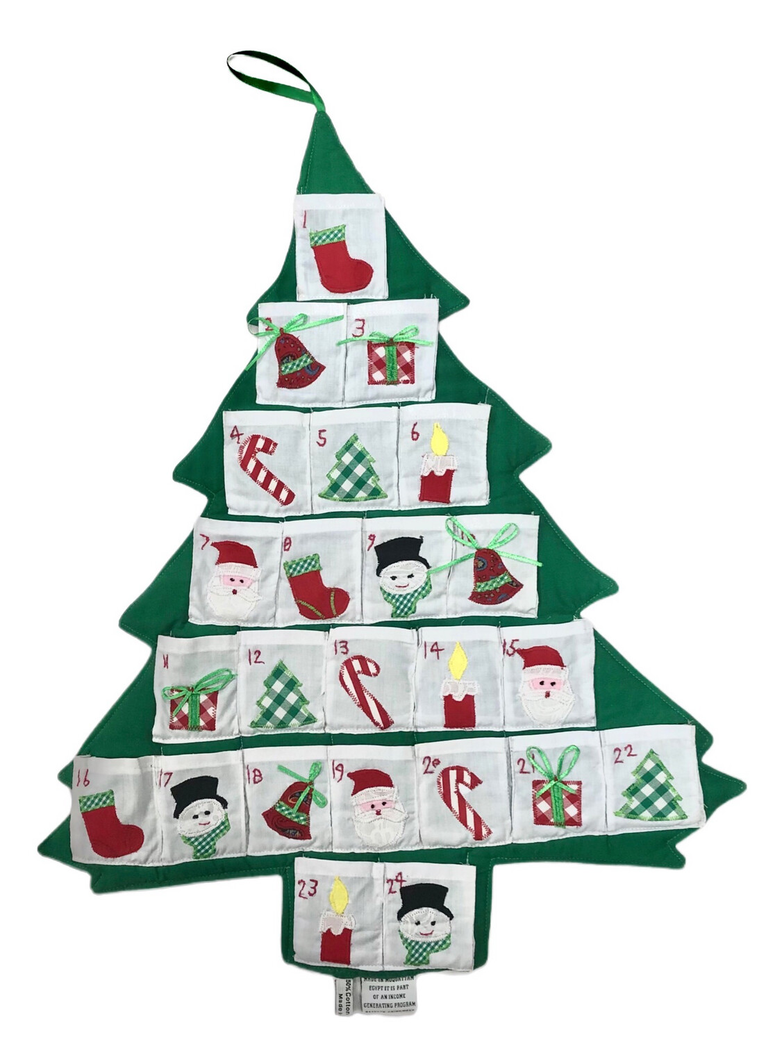 Advent Calendar Tree / 65*75 cm/ شجرة بالارقام