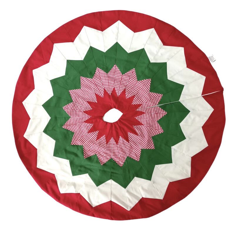 Patchwork Tree Skirt / 120 cm / قاعدة شجرة باتشورك