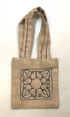 Hand Embroidered Little Bag / 22*22 cm / شنطة صغيرة مطرزة يدويا