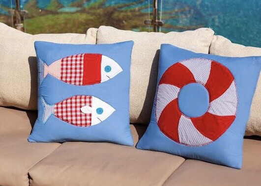 Applique Cushion Cover / 40*40 cm / كيس خددية أبليك