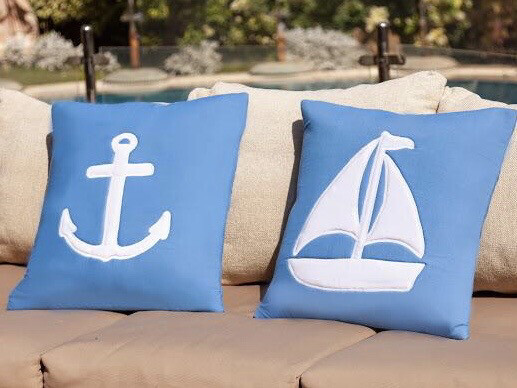 Applique Cushion Cover / 40*40 cm / كيس خددية أبليك