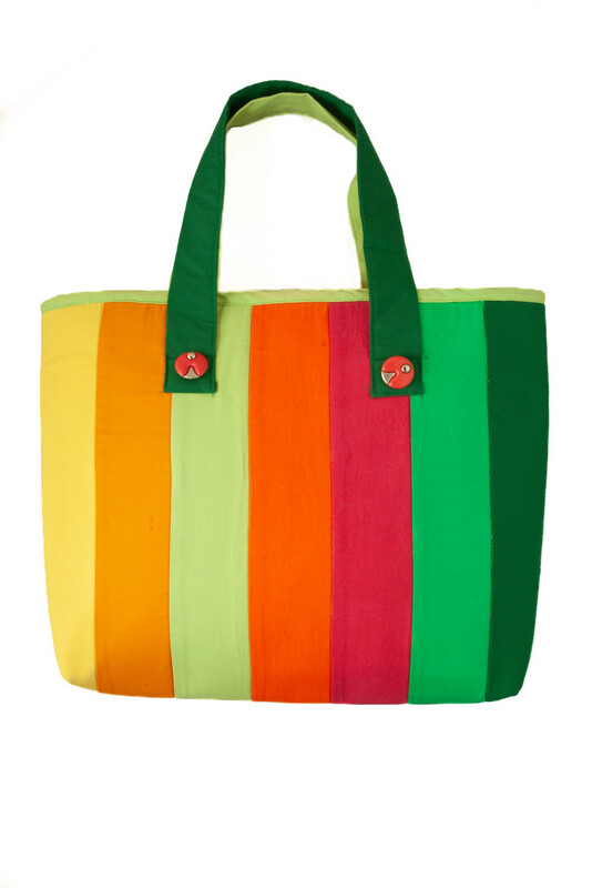 Patchwork Bag / 35*45 cm / شنطة باتشورك