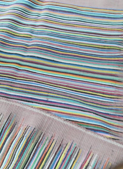 Woven Wide Rug ( Flame ) / 135* 200 cm / سجادة نسيج  عريضة ( برواز )
