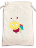 Small Items Pouch With Applique / 35*50 cm / كيس متعلقات صغيرة بأبليك