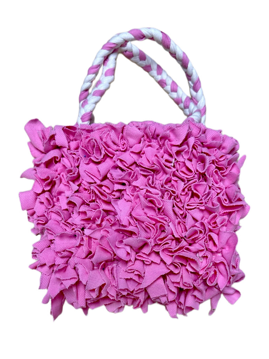 Small Woven Shaggy Bag ( Gar Shakal ) / 15*15 cm / شنطة نسيج منكوش صغيرة ( جر شكل )