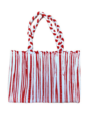 Small Woven Bag ( 2 Colors ) / 20*25 cm / شنطة نسيج صغيرة ( ٢ لون )