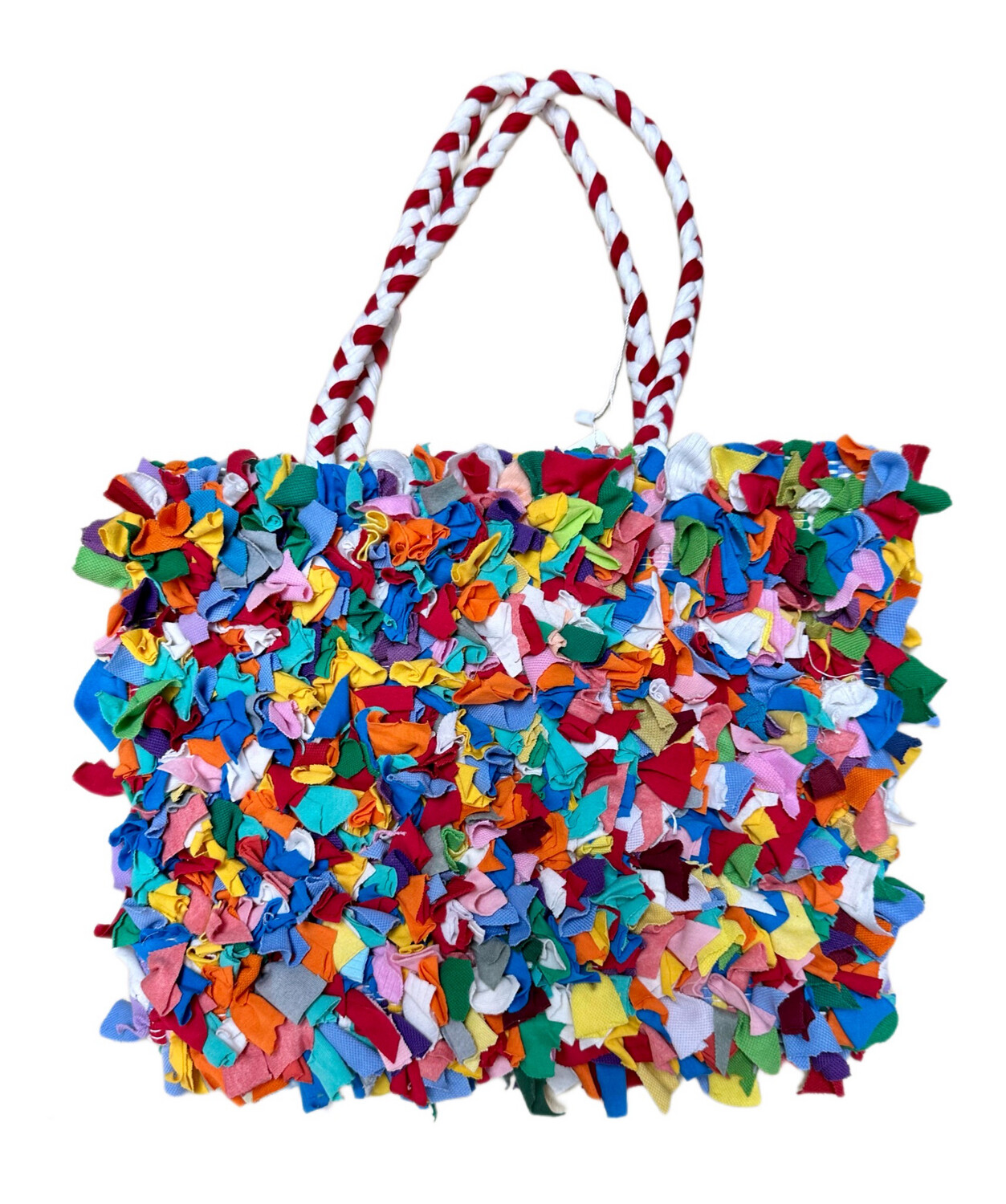 Medium Woven Shaggy Bag ( Gar Shakal ) / 30*35 cm / شنطة نسيج منكوش وسط ( جر شكل )