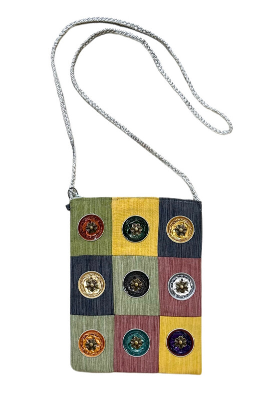 Patchwork Nespresso Cross Bag / 16*23 cm / شنطة باتشورك كروس بالنسبرسو