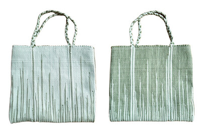 Woven Tote Bag ( Flame ) - Front &amp; Back / 40*45 cm / شنطة نسيج ( الشعلة ) - وجهان مختلفان  