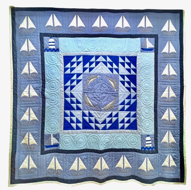 250*250 cm - Patchwork and Applique Quilt
