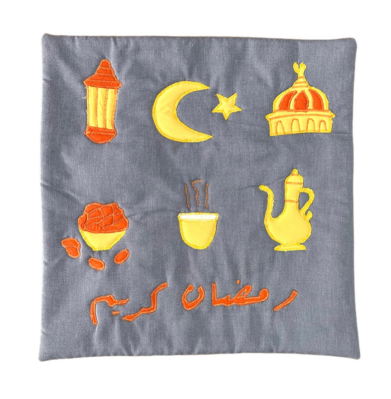 Applique Cushion Cover / 45*45 cm / كيس خددية ابليك