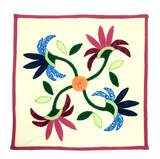 Applique Cushion Cover / 45*45 cm / كيس خددية أبليك 