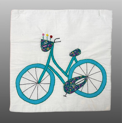 Applique Cushion Cover / 40*40 cm / كيس خددية أبليك