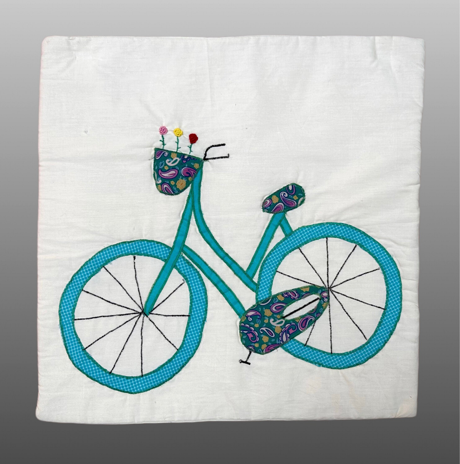 Applique Cushion Cover / 40*40 cm / كيس خددية أبليك