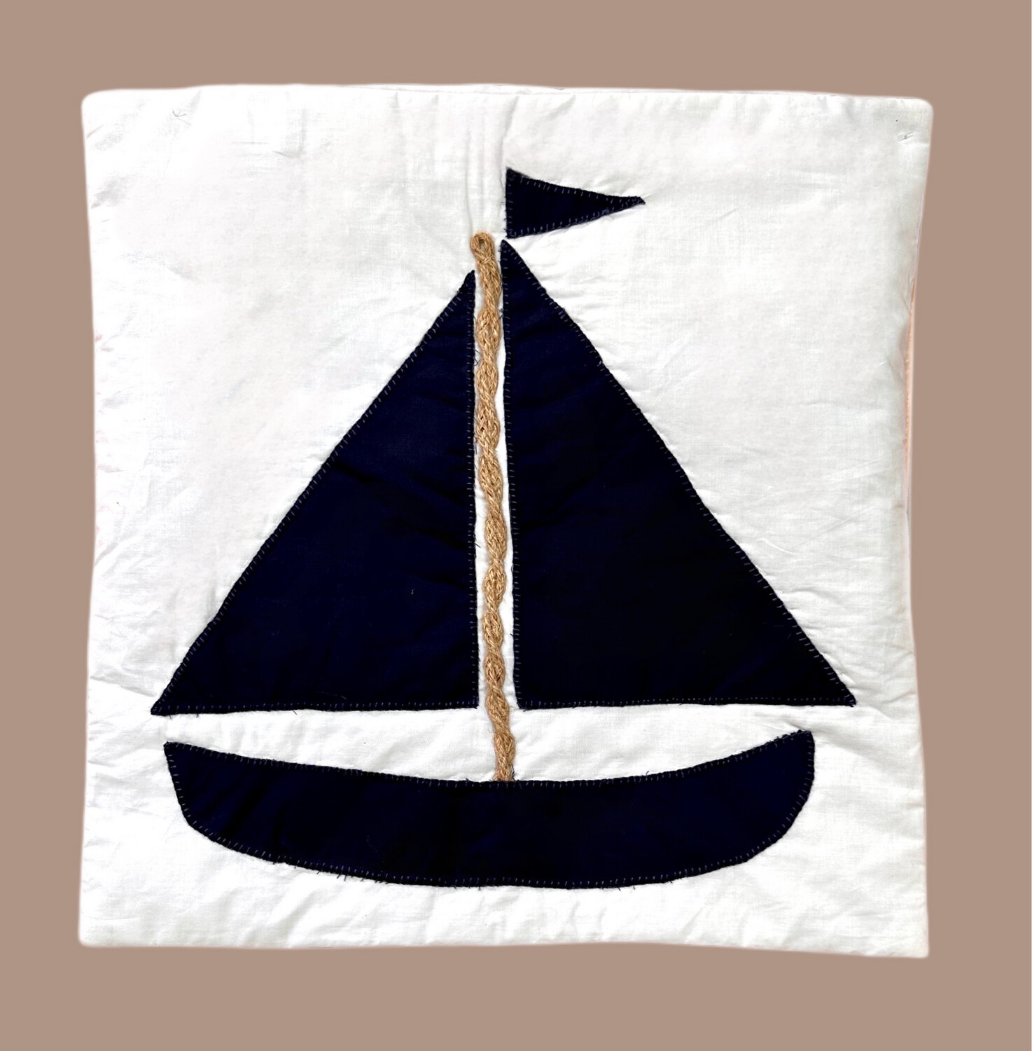 Applique Cushion Cover / 45*45 cm / كيس خددية أبليك
