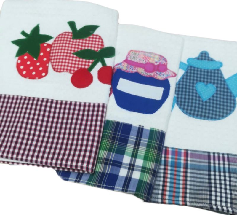 Applique Kitchen Towel / 45*60 cm / فوطة مطبخ ابليك