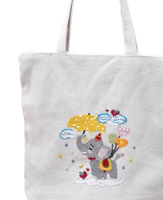Hand Embroidered Bag / 40*40 cm / شنطة مطرزة يدويا