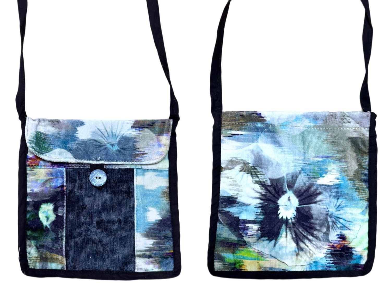 Upholstery fabric Cross Bag / 20*20 cm / شنطة كروس من قماش التنجيد