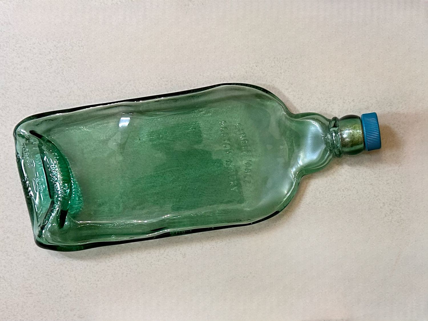 Green Colored Bottle / زجاجة خضراء ملونة