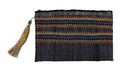 Clutch Bag With Zigzag Stitches / 20*30 cm / شنطة يد بغرزة زجزاج