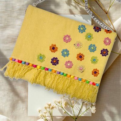 Cross Bag With Beads / 22*38 cm / شنطة كروس بالخرز