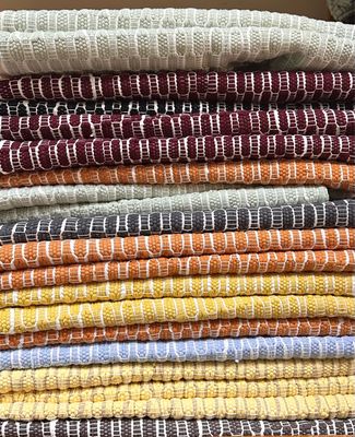 Woven Rug ( Mushroom Weaves) / 80*100 cm /دواسة نسيج ( غرزة عش الغراب )