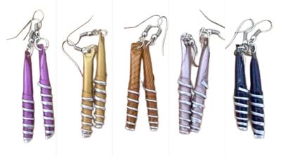  Spiral Nespresso Earrings / حلق نسبرسو حلزوني