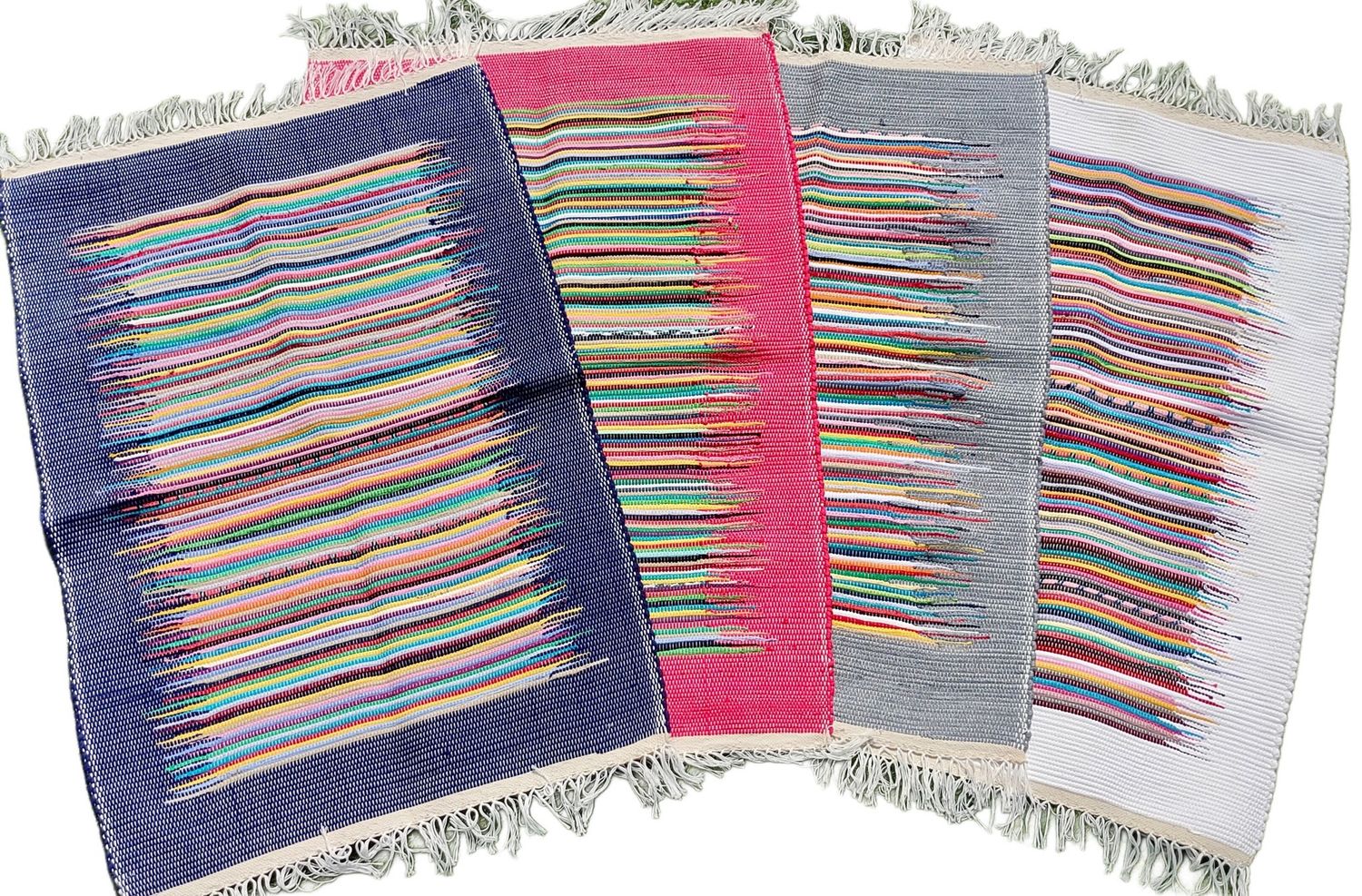 Woven Rug ( Flame ) / 70*100 cm / دواسة نسيج  ( برواز )