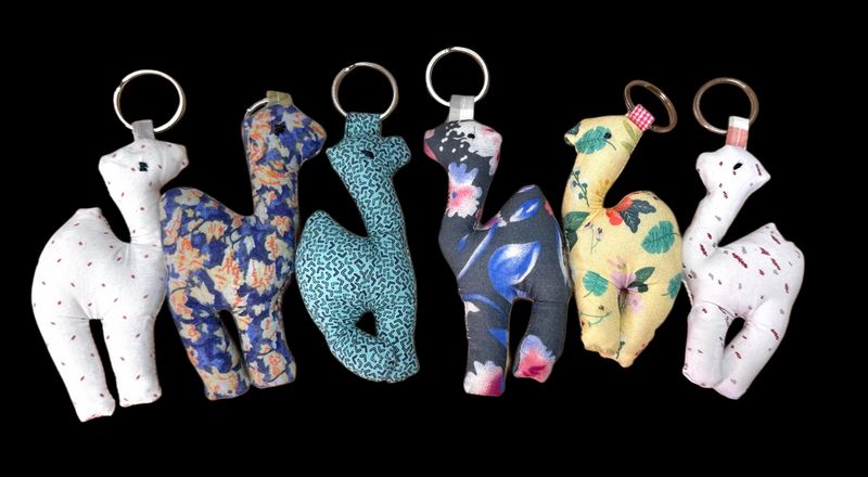 Toy Keychain / سلسلة مفاتيح لعبة قماش