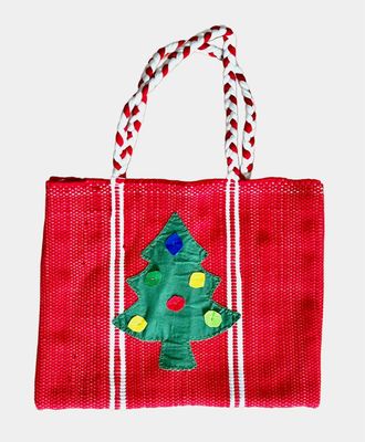 Small Bag With Applique / 30*35 cm / شنطة صغيرة بابليك