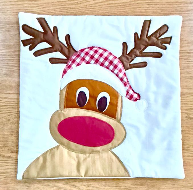 Applique Cushion Cover / 45 *45 cm / كيس خددية ابليك