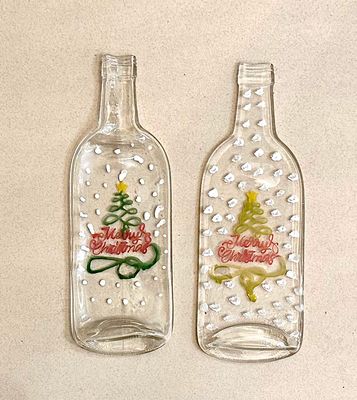 Merry Christmas Bottle / زجاجة بتهنئة