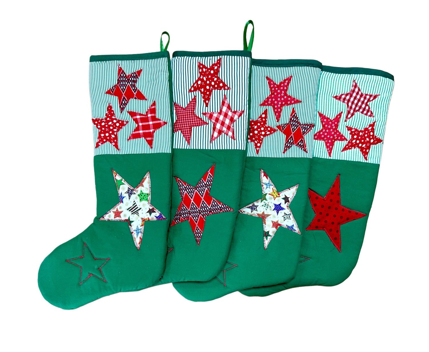 Applique Medium Stocking/ 15*40 cm / جورب متوسط ابليك
