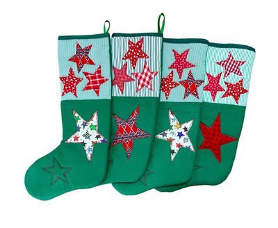 Applique Medium Stocking/ 15*40 cm / جورب متوسط ابليك