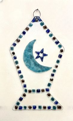 Glass Lantern / 20*35 cm / فانوس زجاجي