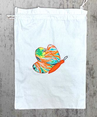 Small Items Pouch With Applique / 35*50 cm / كيس متعلقات صغيرة بأبليك