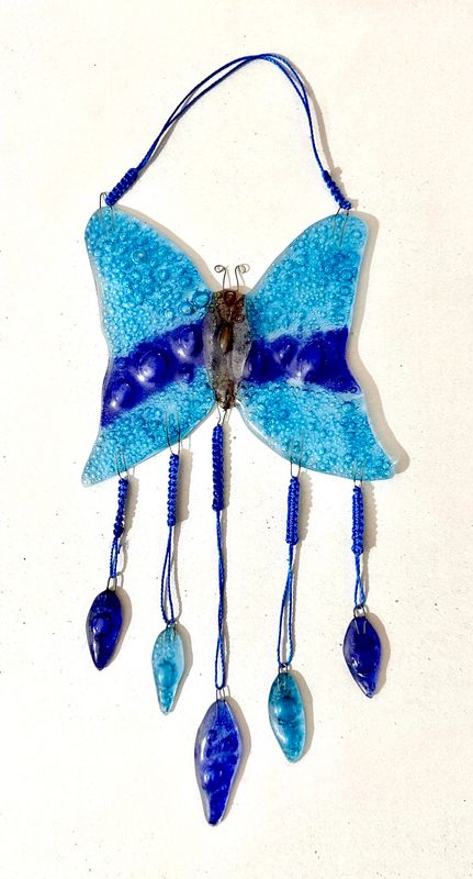 Glass Butterflie / 12*26 cm / فراشة زجاجية