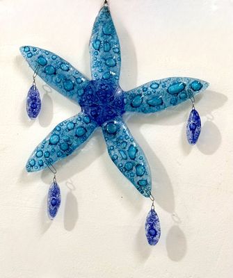 Glass Flower / 25*30 cm / وردة زجاجية