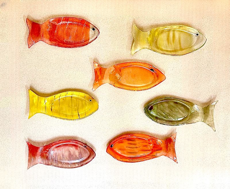 Small Fish Plates / 15 cm / اطباق سمك صغيرة