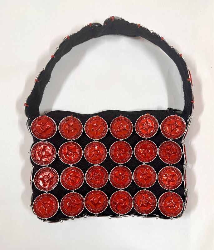Red Nespresso Handbag / 15*20 cm / شنطة نسبرسو حمراء